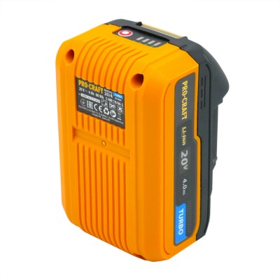 Аккумуляторная батарея Procraft Battery20/4 Turbo (20В, 4Ач)