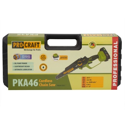 Аккумуляторная мини пила Procraft PKA46 (2 акб) Кейс