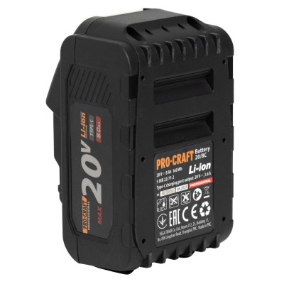 Аккумуляторная батарея Procraft Battery20/8C 8 Ач Type-C