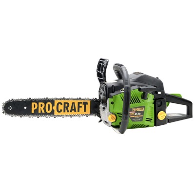 Бензопила Procraft GS50/2 (2 шина, 2 цепь - 40, 45)