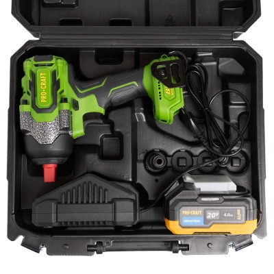 Аккумуляторный гайковерт Procraft PWA36 Кейс (с 1 АКБ и ЗУ)