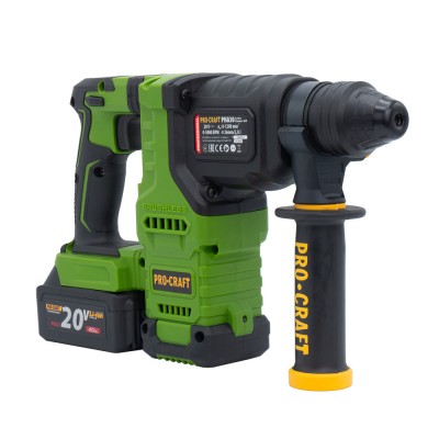 Аккумуляторный перфоратор Procraft PHA30 Кейс (с 2 акб и ЗП)