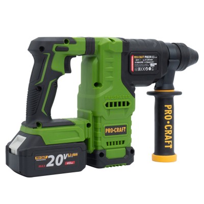 Аккумуляторный перфоратор Procraft PHA30 Кейс (с 2 акб и ЗП)