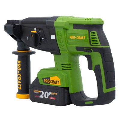 Аккумуляторный перфоратор Procraft PHA40 Кейс (с 2 акб и ЗП)