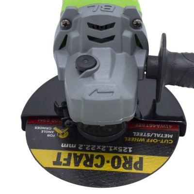 Аккумуляторная болгарка Procraft PWA125 (1 акб 4Ач)