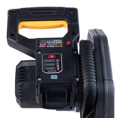 Аккумуляторная торцовочная пила Procraft PGS20 (без акб и зп)