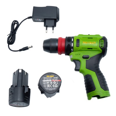 Шуруповерт Procraft PA12Pro DFR (2 акб)