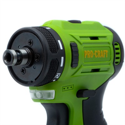 Шуруповерт Procraft PA12Pro DFR (2 акб)