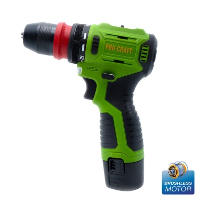 Шуруповерт Procraft PA12Pro DFR (2 акб)