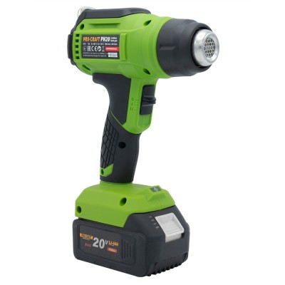 Аккумуляторный фен промышленный Procraft PH20 (без акб и зп)