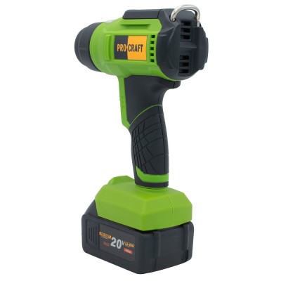 Аккумуляторный фен промышленный Procraft PH20 (без акб и зп)