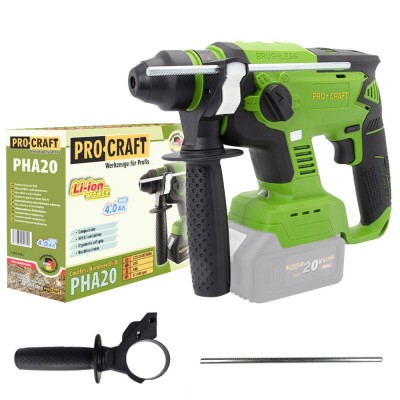 Аккумуляторный перфоратор Procraft PHA20 (без АКБ и ЗУ)