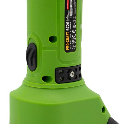 Аккумуляторная машинка для стрижки овец Procraft SC20 (с 1 акб)