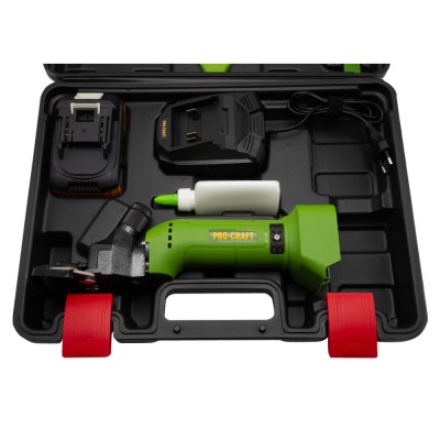 Аккумуляторная машинка для стрижки овец Procraft SC20 (с 1 акб)