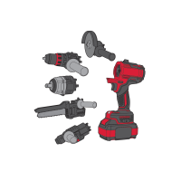 Набор аккумуляторный Vitals Master COMBO KIT 5.1 18V